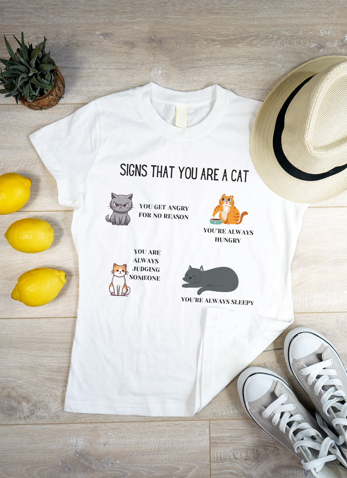 Signs that you’re a cat t shirt