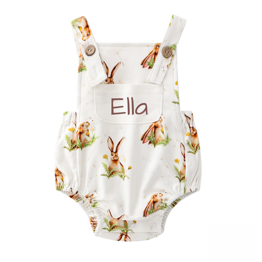 Personalised Printed Dungarees