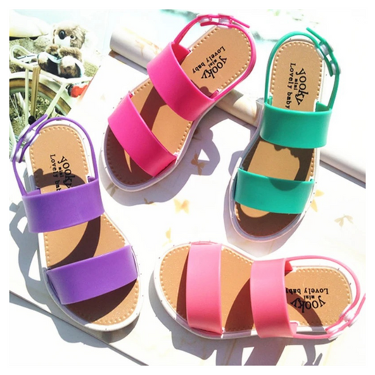 Strappy Jelly Sandals