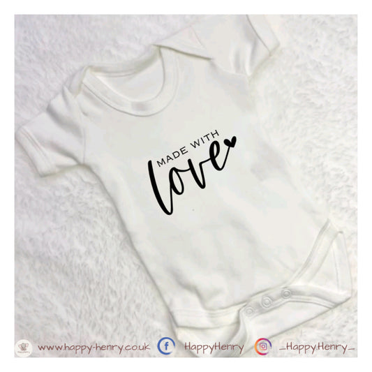 Made with Love Baby Grow