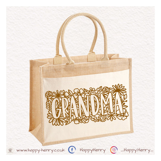 Grandma Shopper Tote Bag