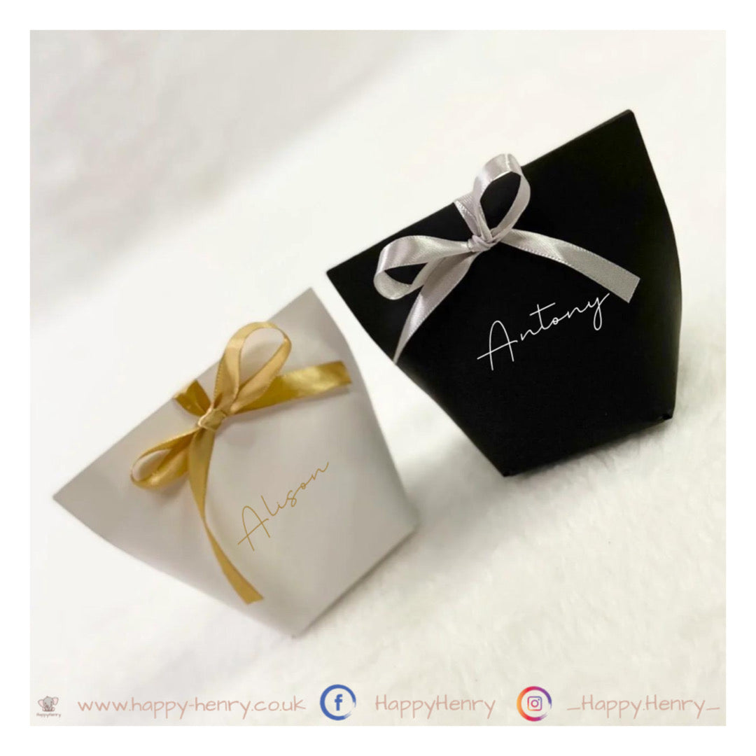 Personalised Favour Boxes